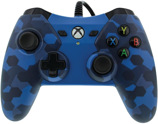 Power A  Wired Controller Midnight Blue Camo - Xbox One
