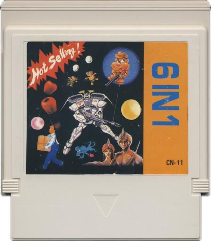 Caltron 6 in 1 - NES