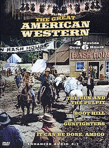 Great American Western, Vol. 13: Gun And The Pulpit / Boot Hill / Gunfighters / It Can Be Done, Amigo - DVD