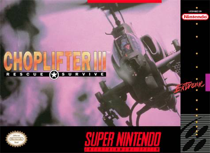 Choplifter 3 - SNES