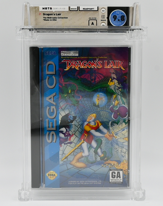 Dragon's Lair SEGA CD 9.8 A - NEBRASKA COLLECTION