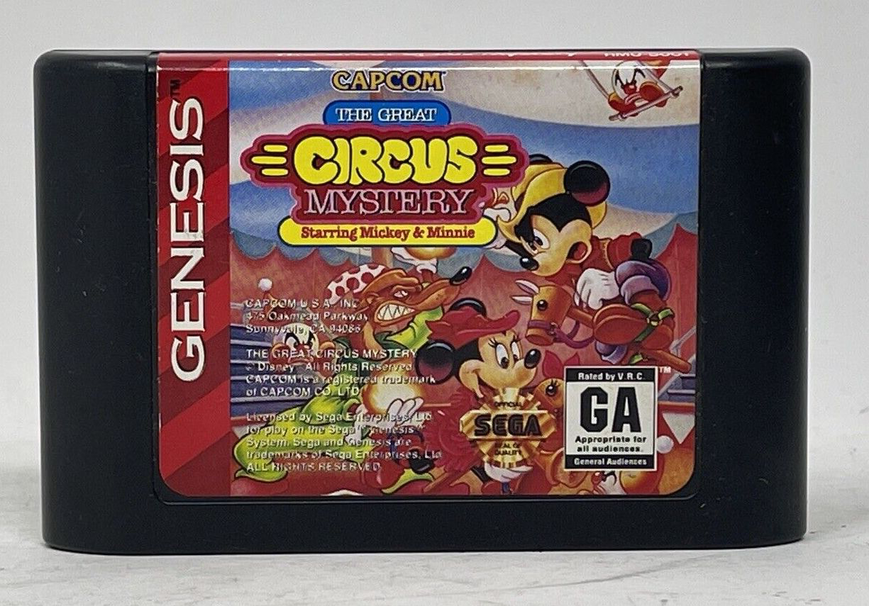 Great Circus Mystery Starring Mickey & Minnie, The - Genesis