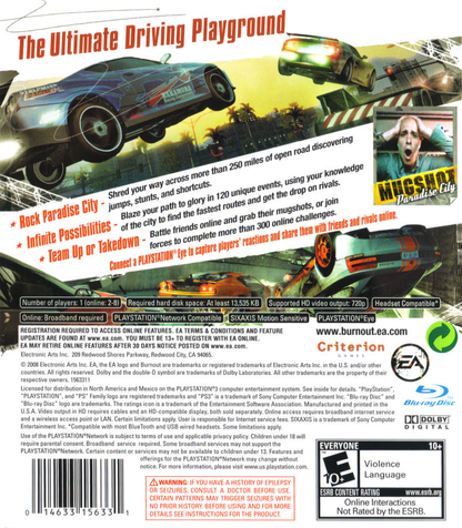 Burnout: Paradise - PS3