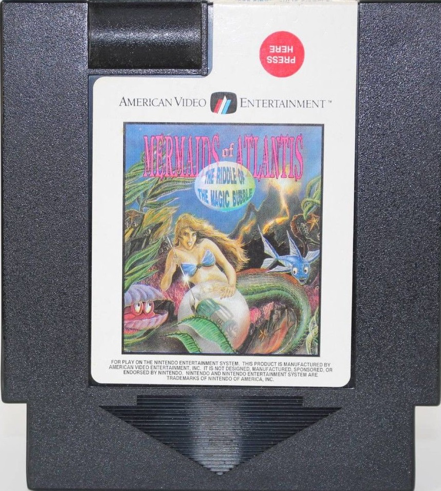 Mermaids of Atlantis: The Riddle of the Magic Bubble - NES