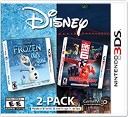 Frozen: Olaf's Quest + Big Hero 6 Double Pack - 3DS