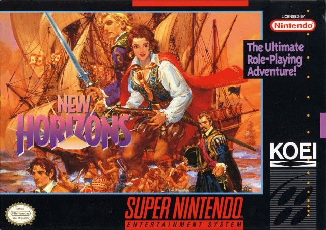 Uncharted Waters: New Horizons - SNES