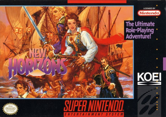 Uncharted Waters: New Horizons - SNES