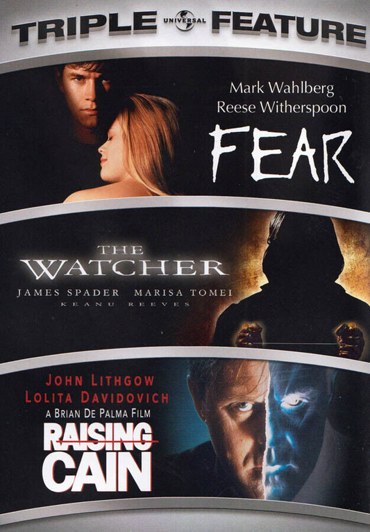 Fear (1996) / The Watcher / Raising Cain - DVD