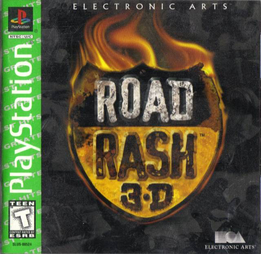 Road Rash 3D - Greatest Hits - PS1