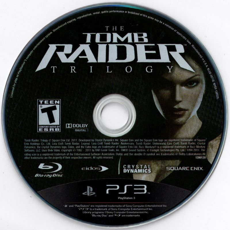 Tomb Raider Trilogy - PS3