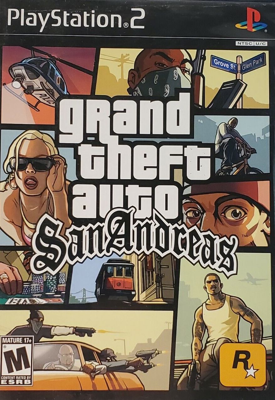 Grand Theft Auto: San Andreas - PS2