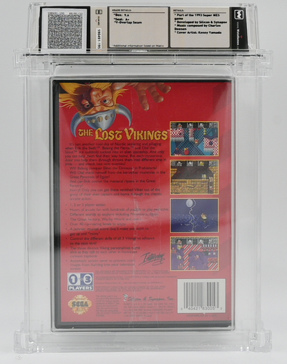 The Lost Vikings (Interplay) SEGA GENESIS 9.6 A+ - NEBRASKA COLLECTION