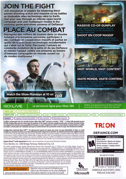 Defiance - Xbox 360