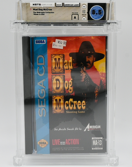 Mad Dog McCree SEGA CD 8.5 A - NEBRASKA COLLECTION