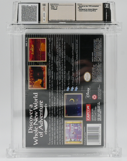 Disney's Aladdin SNES 9.6 A+ - NEBRASKA COLLECTION