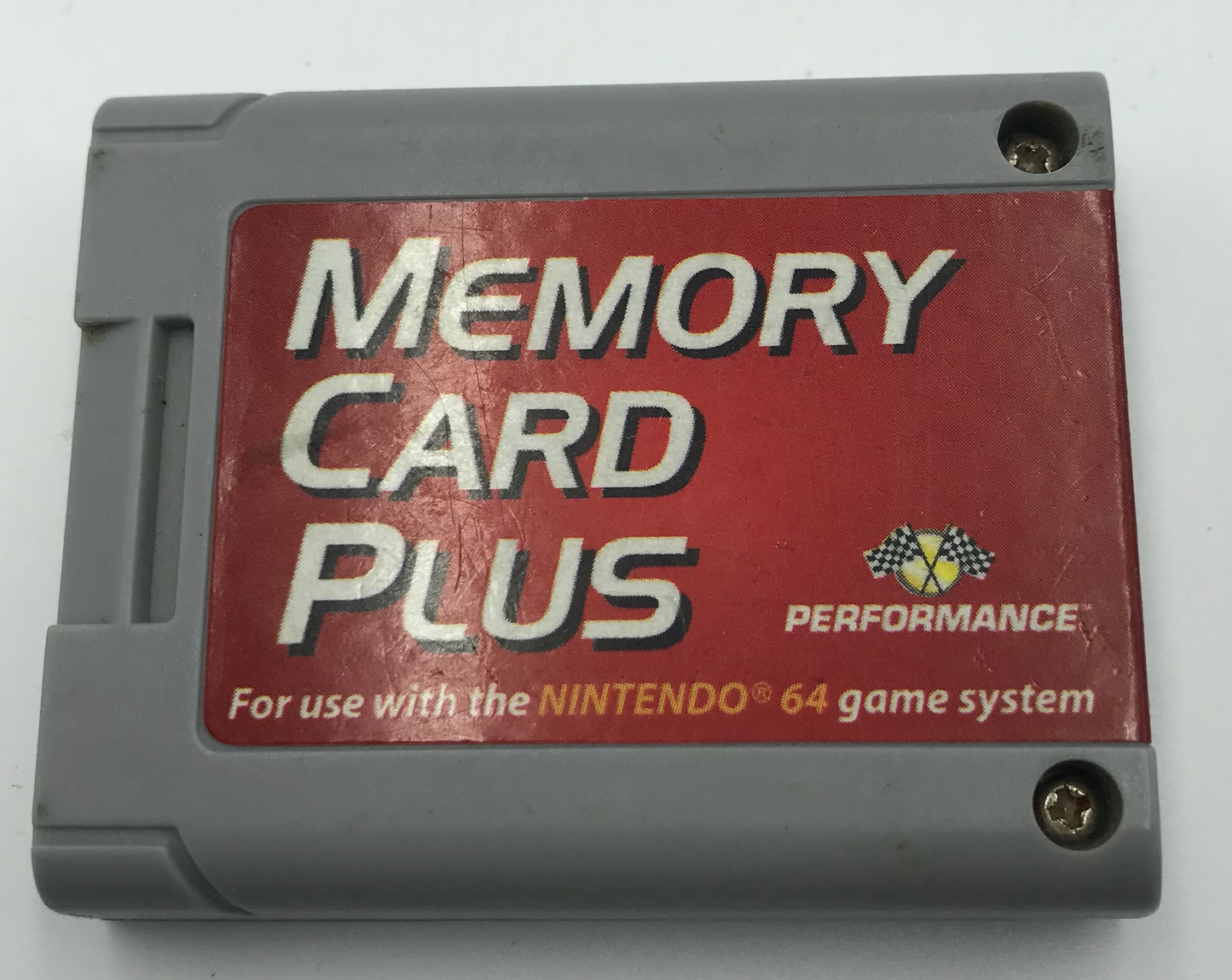 Memory Card N64 Performance 4x Memory Red/Grey - N64