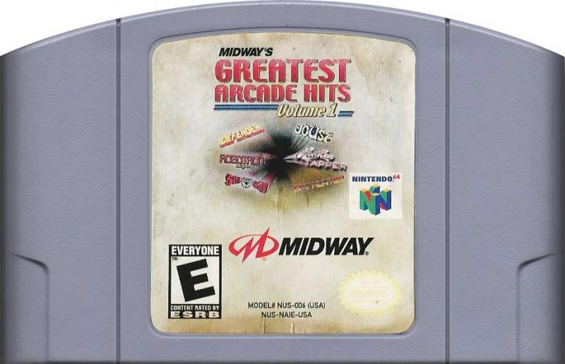 Midway's Greatest Arcade Hits Vol. 1 - N64