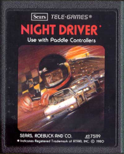 Night Driver (Picture Tele-Games) - Atari 2600
