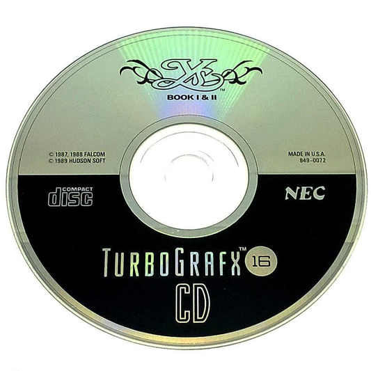 Ys Books I & II - NEC Turbo Duo