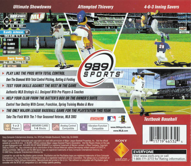 MLB 2003 - PS1