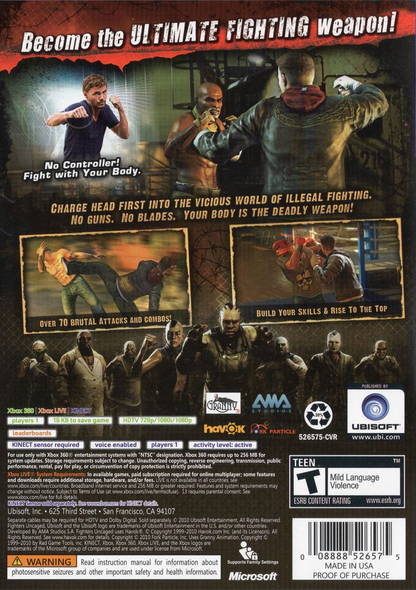Fighters Uncaged - Xbox 360