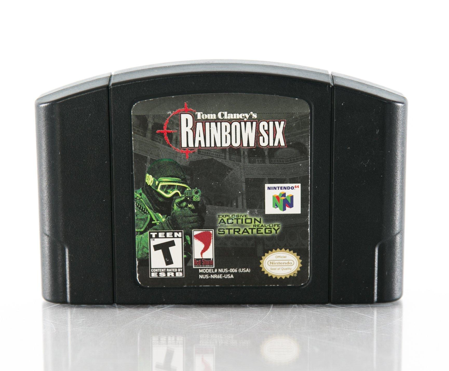 Tom Clancy's Rainbow Six (Black Cartridge) - N64