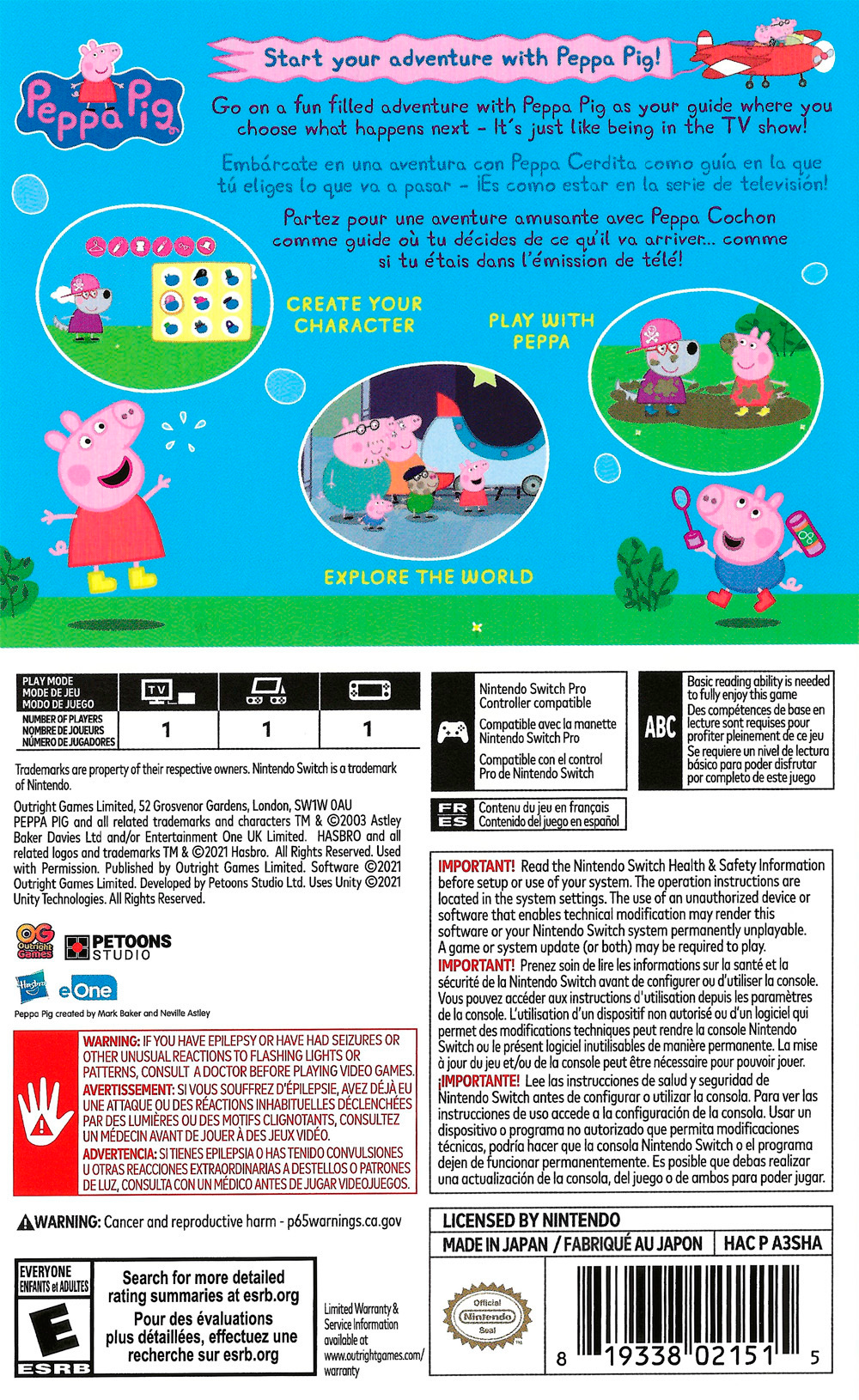 My Friend Peppa Pig - Switch