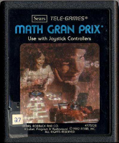 Math Gran Prix (Picture Tele-Games) - Atari 2600