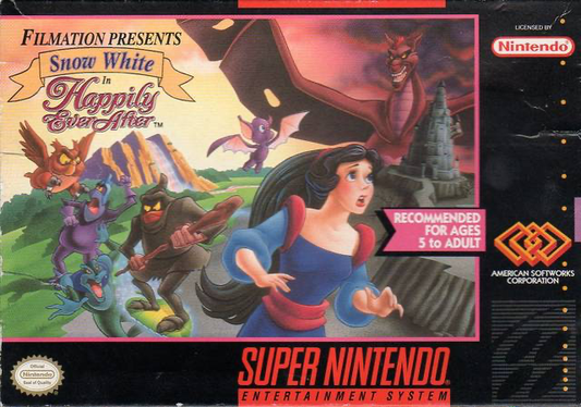 Snow White in Happily Ever After - SNES