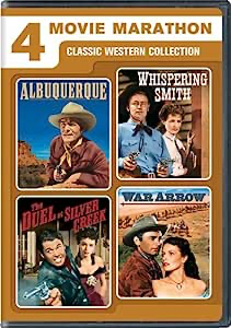 Movie Marathon: Classic Western Collection: Albuquerque / Whispering Smith / The Duel At Silver Creek / War Arrow - DVD
