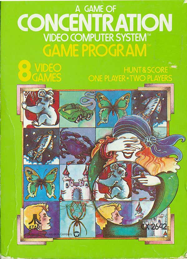 Game of Concentration, A - Atari 2600