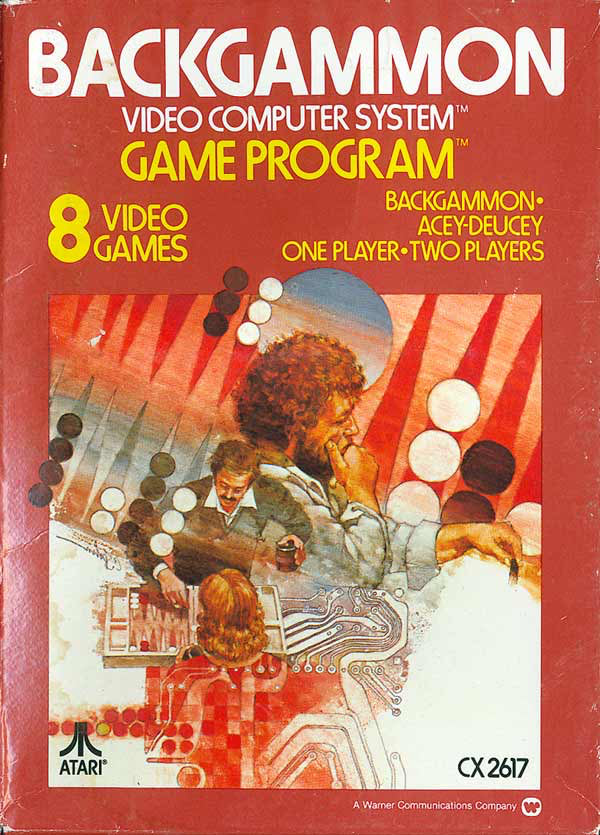 Backgammon (Picture Label) - Atari 2600