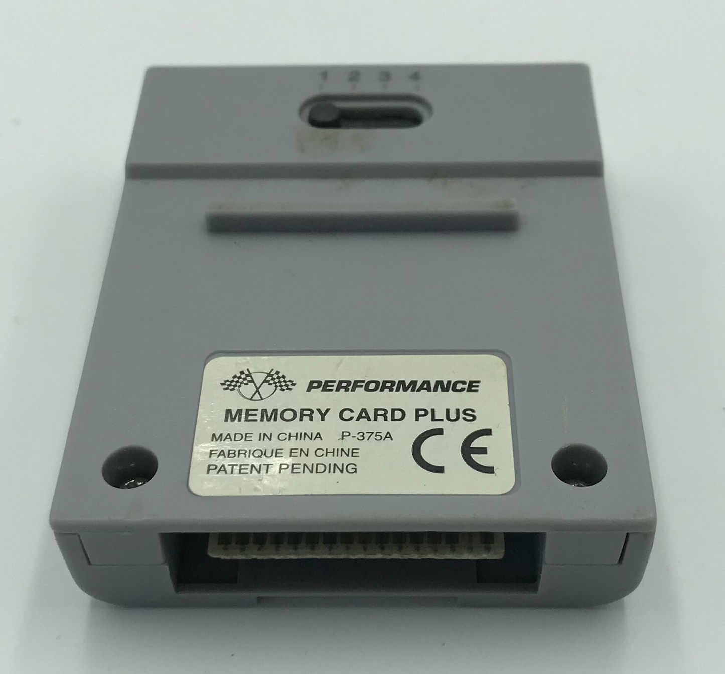 Memory Card N64 Performance 4x Memory Red/Grey - N64