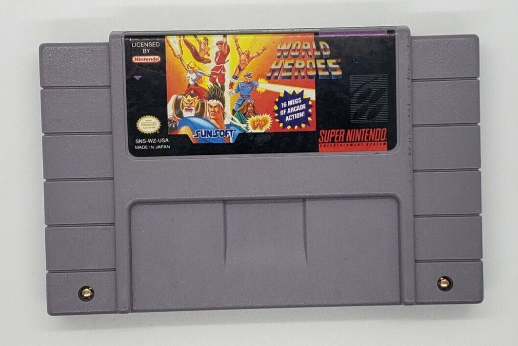 World Heroes - SNES
