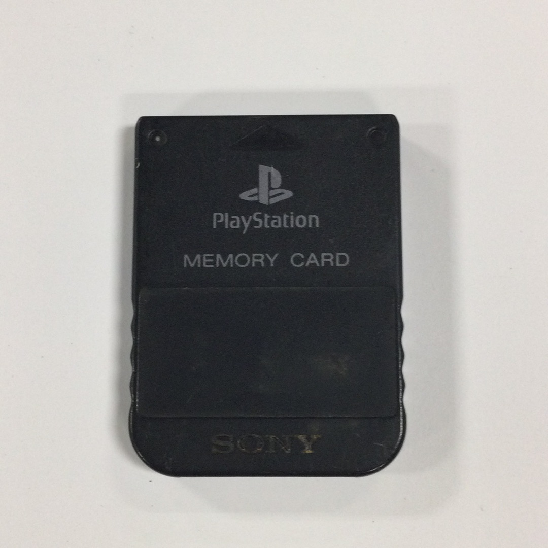 Memory Card PS1 Official Charcoal Gray - Sony Playstation