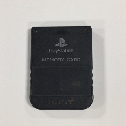 Memory Card PS1 Official Charcoal Gray - Sony Playstation