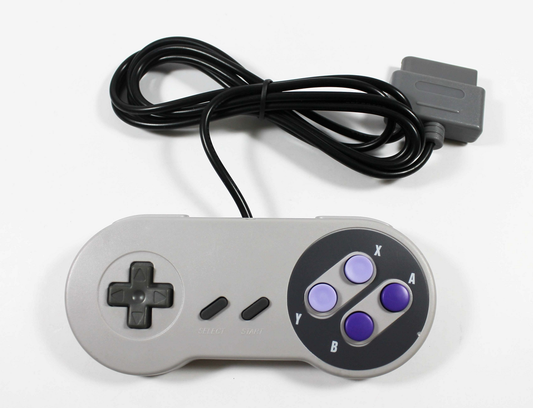 Wired SNES Unbranded 3rd Party Controller - SNES