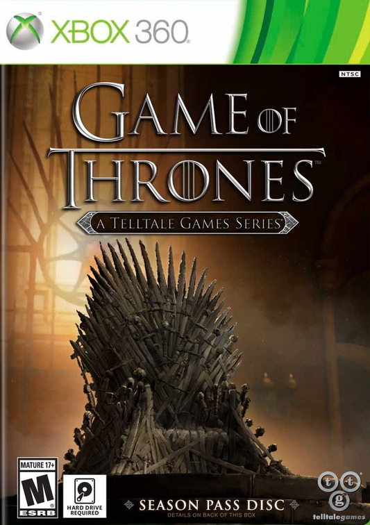 Game of Thrones: A Telltale Games Series - Xbox 360
