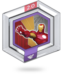 Hexagonal Power Disc | Stark Tech - Disney Infinity 2.0
