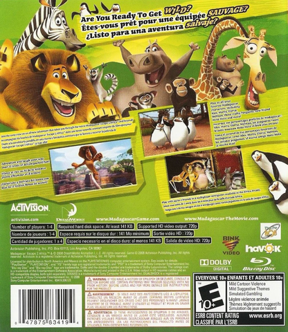 Madagascar: Escape 2 Africa - PS3