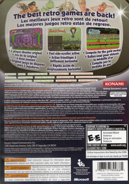 Konami Classics: Volume 2 - Xbox 360