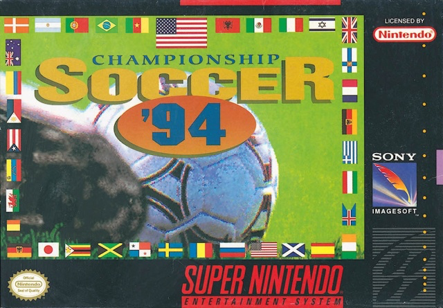 Championship Soccer '94 - SNES