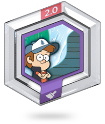 Hexagonal Power Disc | Gravity Falls Forest - Disney Infinity 2.0