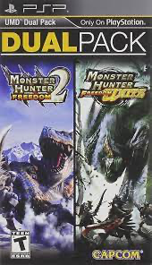 Dual Pack Monster Hunter Freedom 2 and Monster Hunter Freedom Unite - PSP