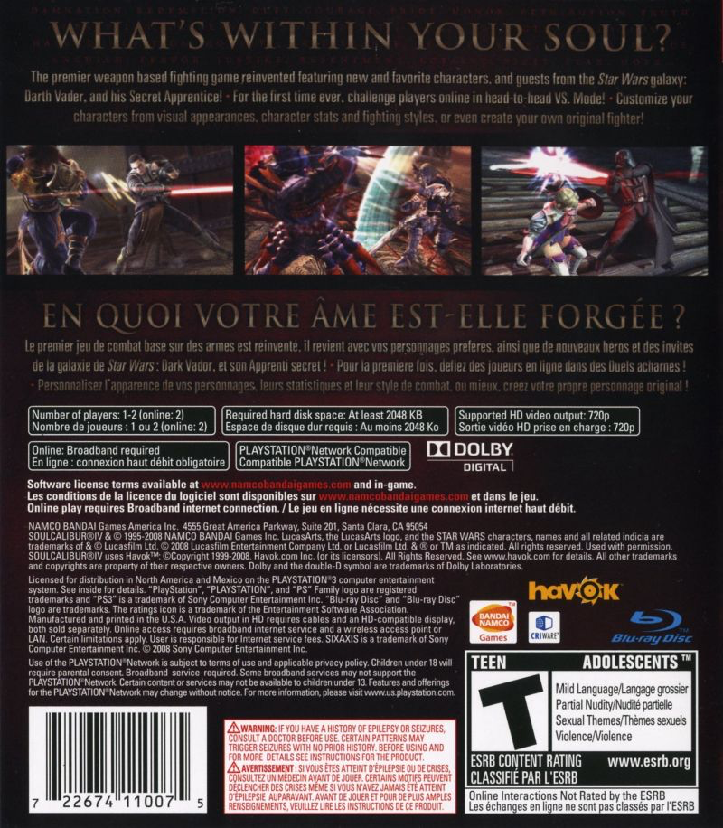 Soul Calibur 4 - PS3