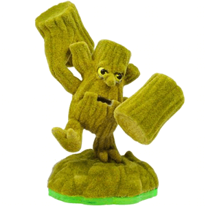 Flocked Stump Smash - Skylander - Spyros Adventure Character Chase Variants