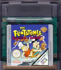 Flintstones Starring in Burgertime in Bedrock - GBC