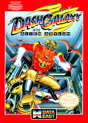 Dash Galaxy in the Alien Asylum - NES