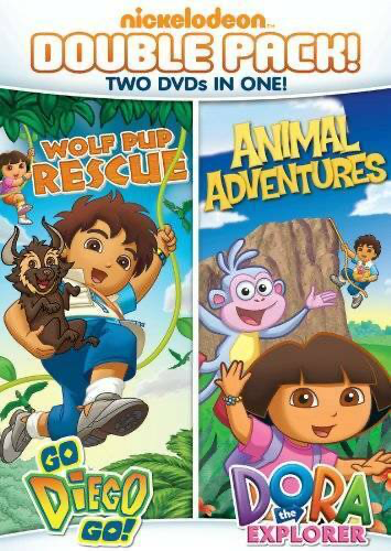 Go, Diego! Go!: Wolf Pup Rescue / Dora The Explorer: Animal Adventures - DVD