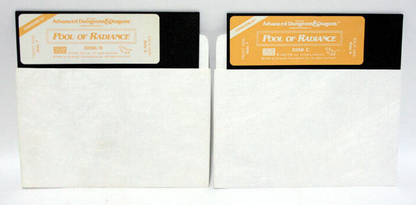 Advanced Dungeons and Dragons Pool of Radiance - Commodore 64
